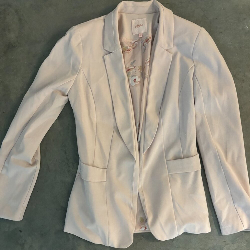 Blush Pink Blazer